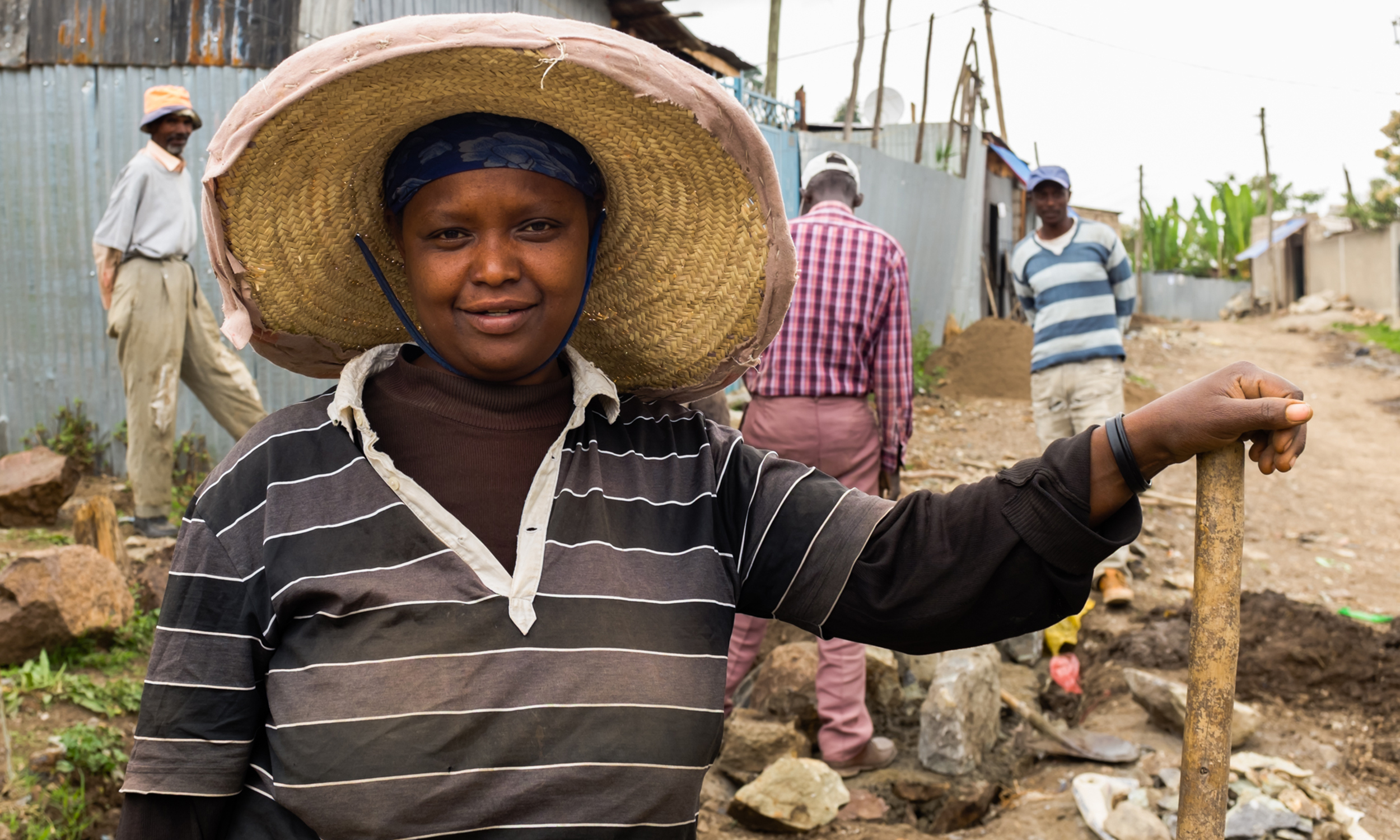 A rural Ethiopian woman