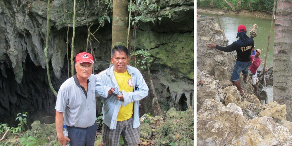 CESO VA, Dave Smith with Filipino locals